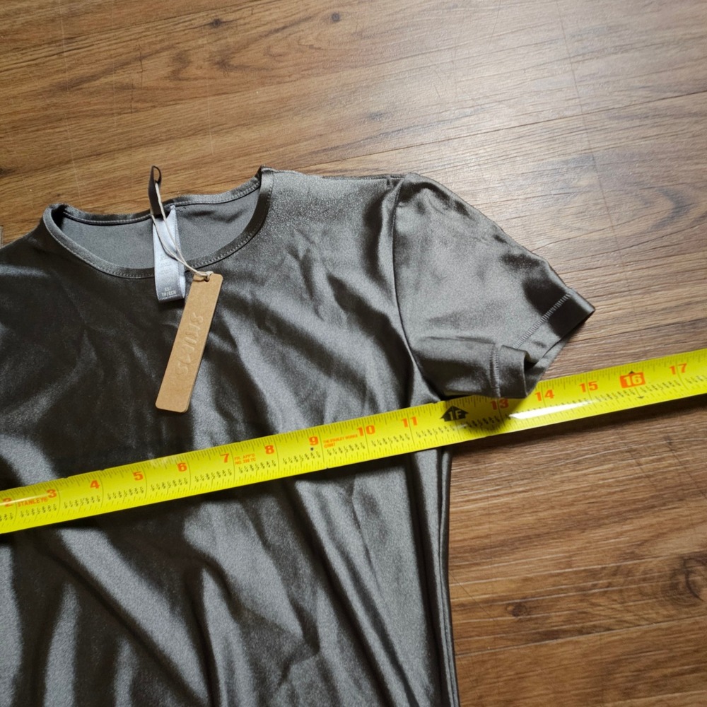 SKIMS Gray Maxi T-Shirt Dress - Picture 6 of 8